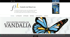 Desktop Screenshot of fundacionjmlara.es